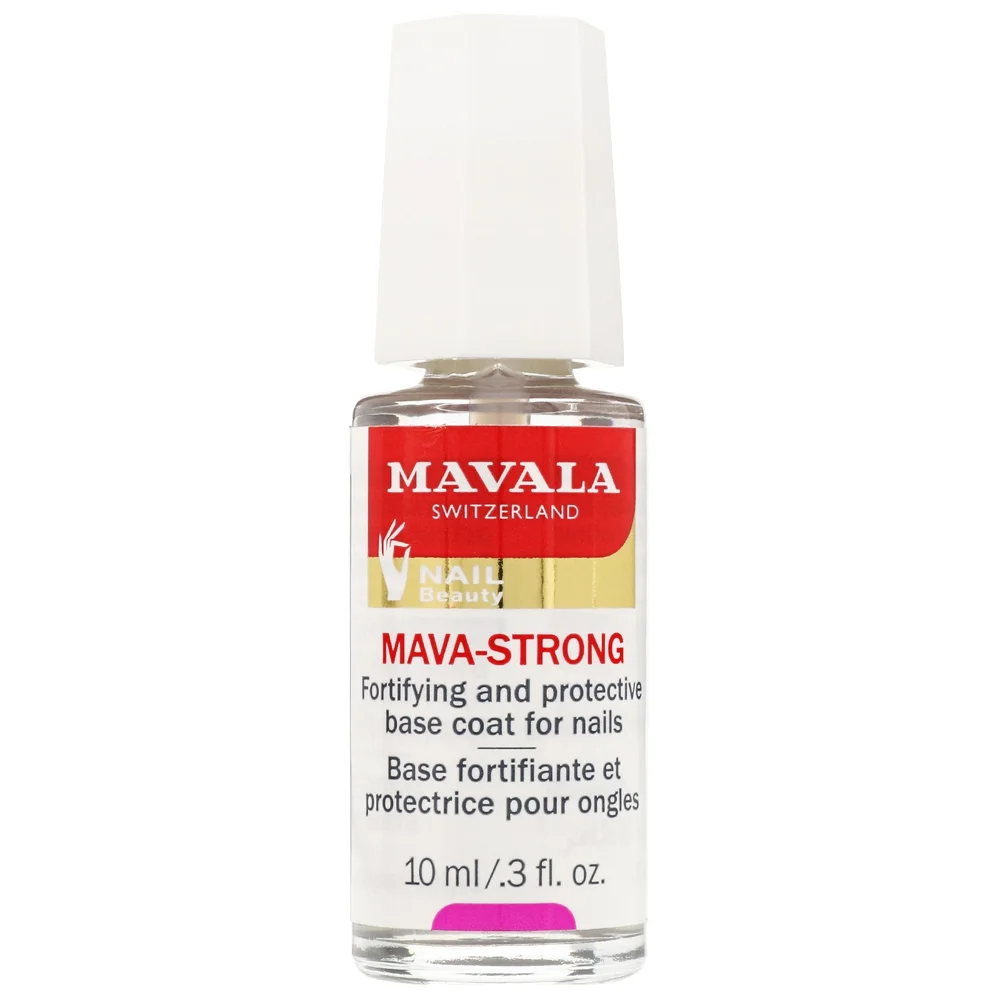 Mavala Nail Care Mava-Strong Fortifying and Protective Base Coat 10ml Image 1