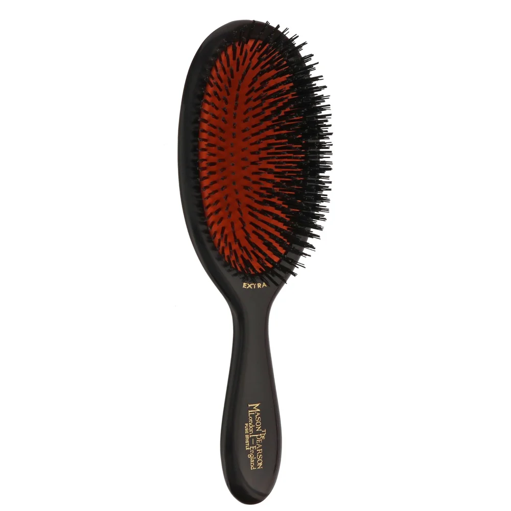 Mason Pearson Pure Boar Bristle Medium Brush Dark Ruby B2 Image 1