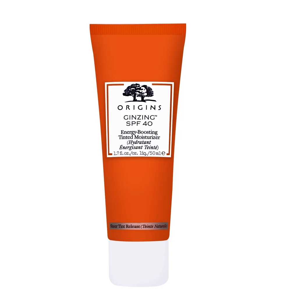 Origins Ginzing SPF40 Energy-Boosting Tinted Moisturizer 50ml Image 1