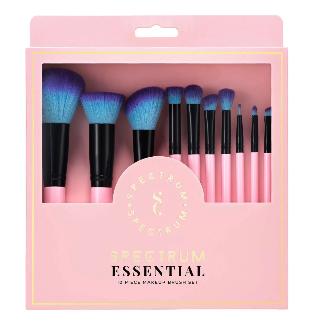 Spectrum Everyday Sets Millennial Pink 10 Piece Pink Essential Makeup Brush Set Image 1