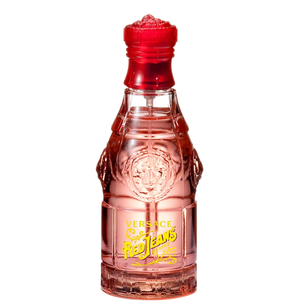 Versace Red Jeans Eau de Toilette Spray 75ml Image 1