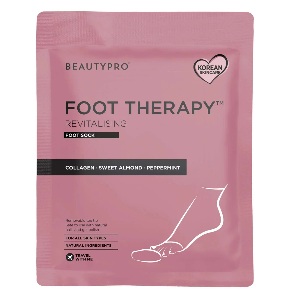 BeautyPro Foot Therapy Revitalising Foot Sock Image 1