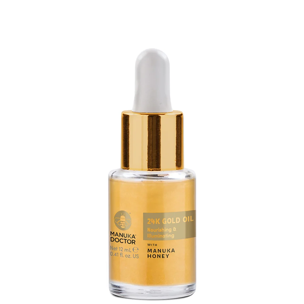 Manuka Doctor 24K Gold & Manuka Honey Face Oil 12ml Image 1