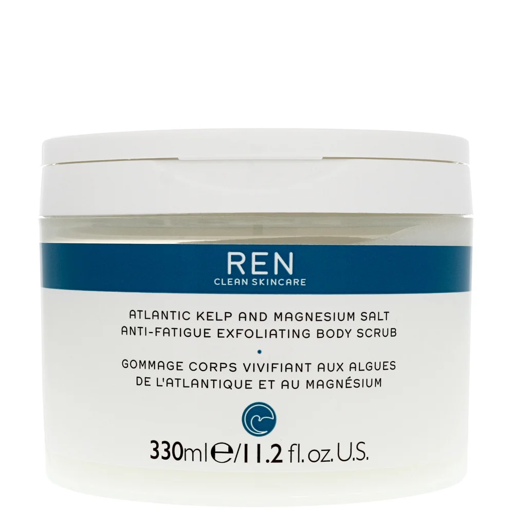 REN Clean Skincare Body  Atlantic Kelp and Magnesium Salt Anti-Fatigue Exfoliating Body Scrub 330ml / 11.2 fl.oz. Image 1