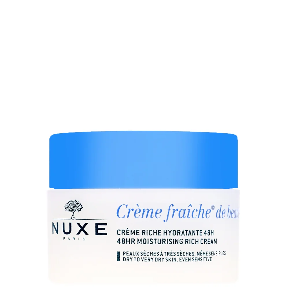Nuxe Crème Fraîche de Beauté 48HR Moisturising Rich Cream for Dry to Very Dry Sensitive Skin 50ml Image 1