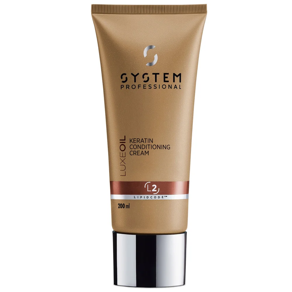 System Professional LuxeOil L2 Keratin Conditioning Cream 200ml Image 1