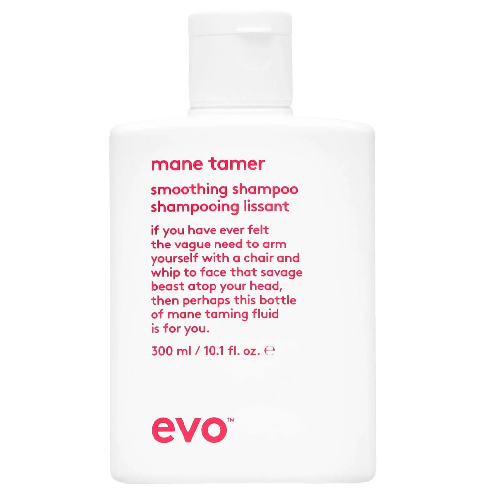 evo Mane Tamer Smoothing Shampoo 300ml Image 1