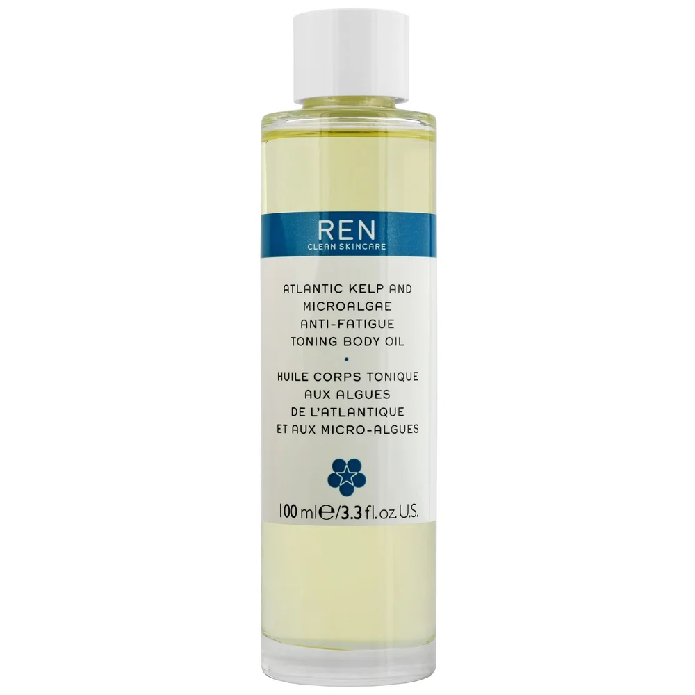 REN Clean Skincare Body Atlantic Kelp and Microalgae Anti-Fatigue Toning Body Oil 100ml / 3.3 fl.oz. Image 1