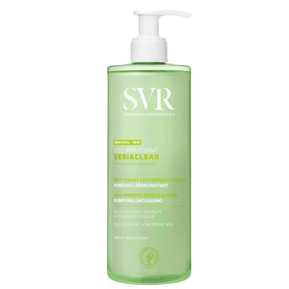 SVR Sebiaclear Foaming Salicylic Acid Cleanser 400ml Image 1