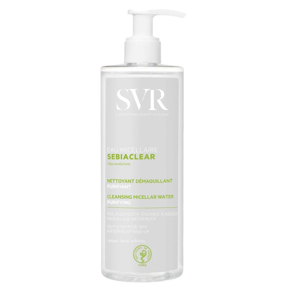 SVR Sebiaclear Cleansing Micellar Water for Oily Skin 400ml Image 1