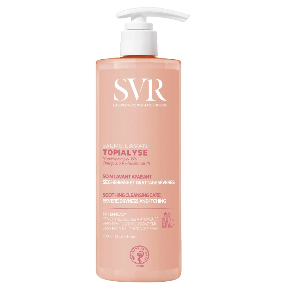 SVR Topialyse 24H Soothing Cleansing Wash-Off Cream 400ml Image 1