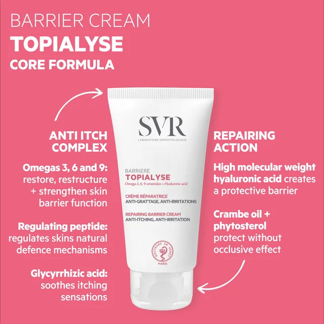 SVR Topialyse Barrier + Anti-Chafe Cream 50ml