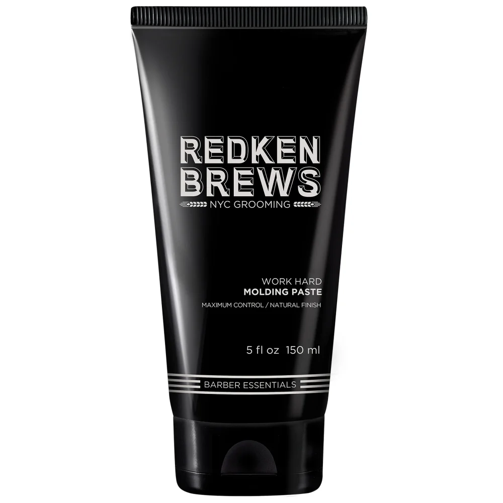 Redken Brews Styling Work Hard Molding Paste 150ml Image 1