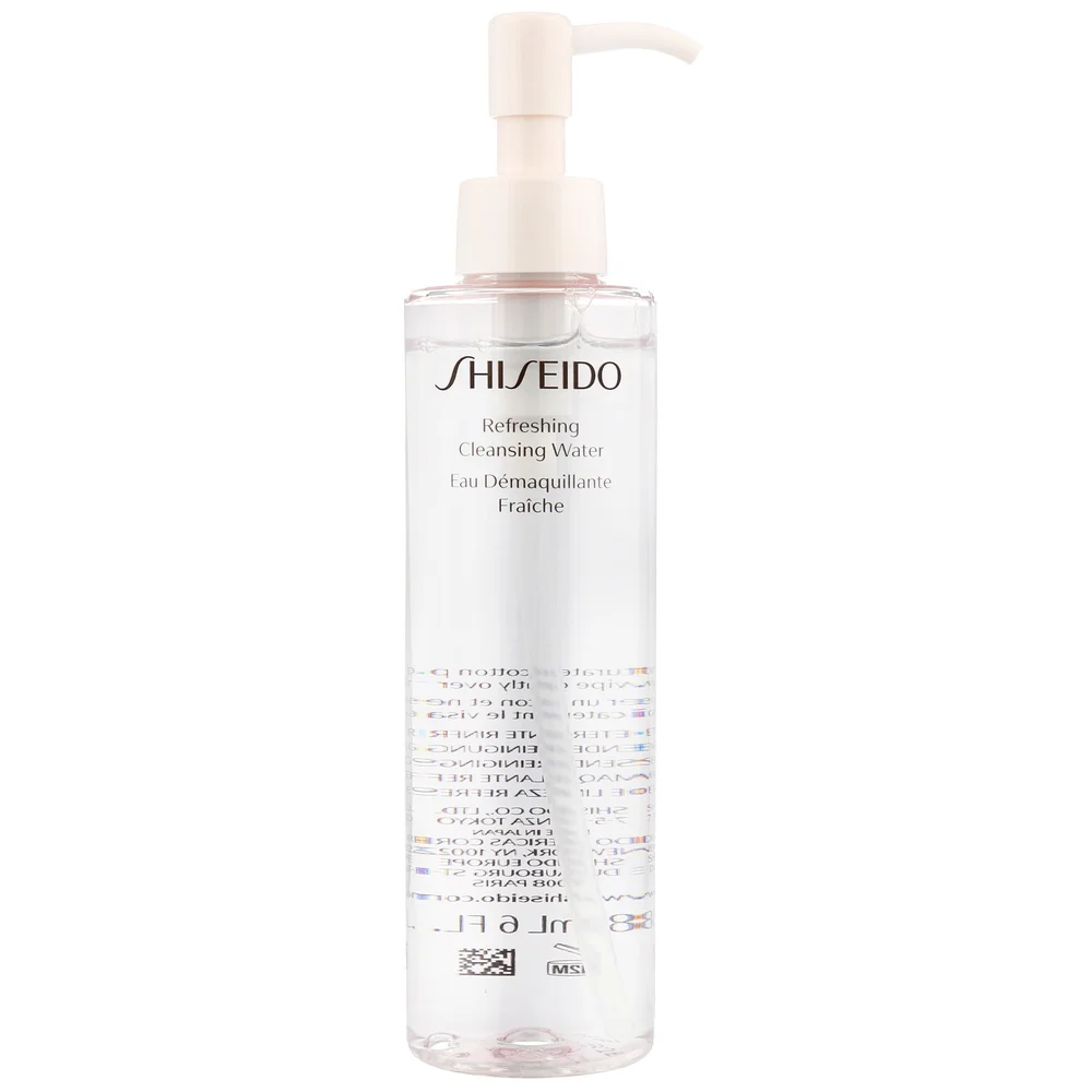 Shiseido Cleansers & Makeup Removers Essentials: Refreshing Cleansing Water 180ml / 6 fl.oz. Image 1