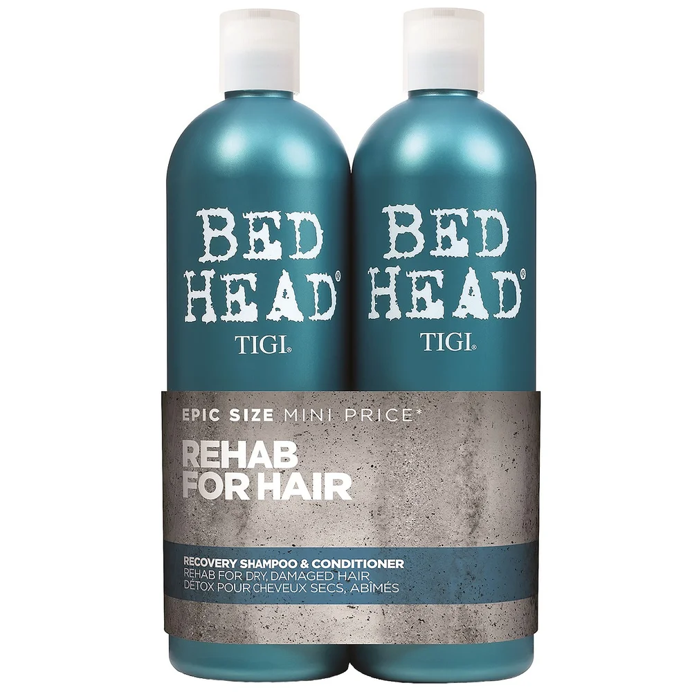 TIGI Bed Head Urban Antidotes Recovery Tween Set: Shampoo 750ml & Conditioner 750ml Image 1