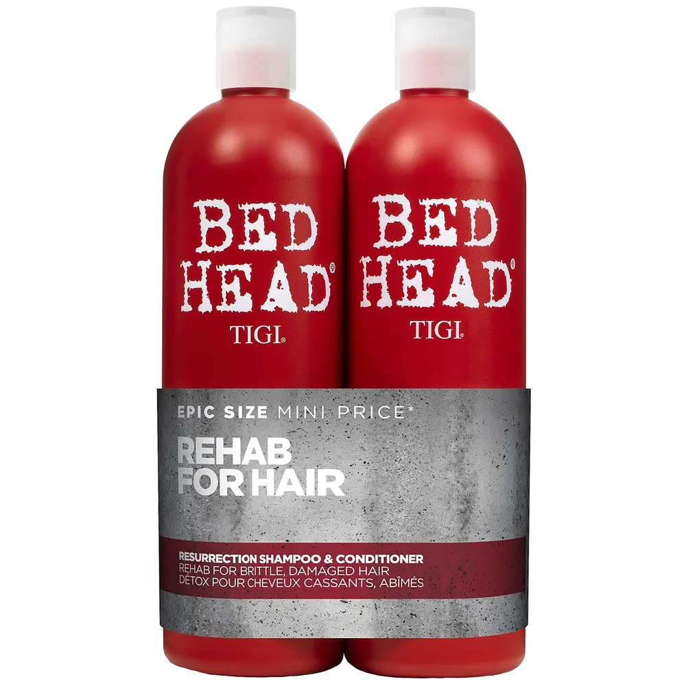 TIGI Bed Head Urban Antidotes Resurrection Tween Set: Shampoo 750ml & Conditioner 750ml Image 1