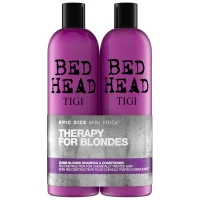 TIGI Bed Head Dumb Blonde Tween Set: Shampoo 750ml & Reconstructor Conditioner 750ml