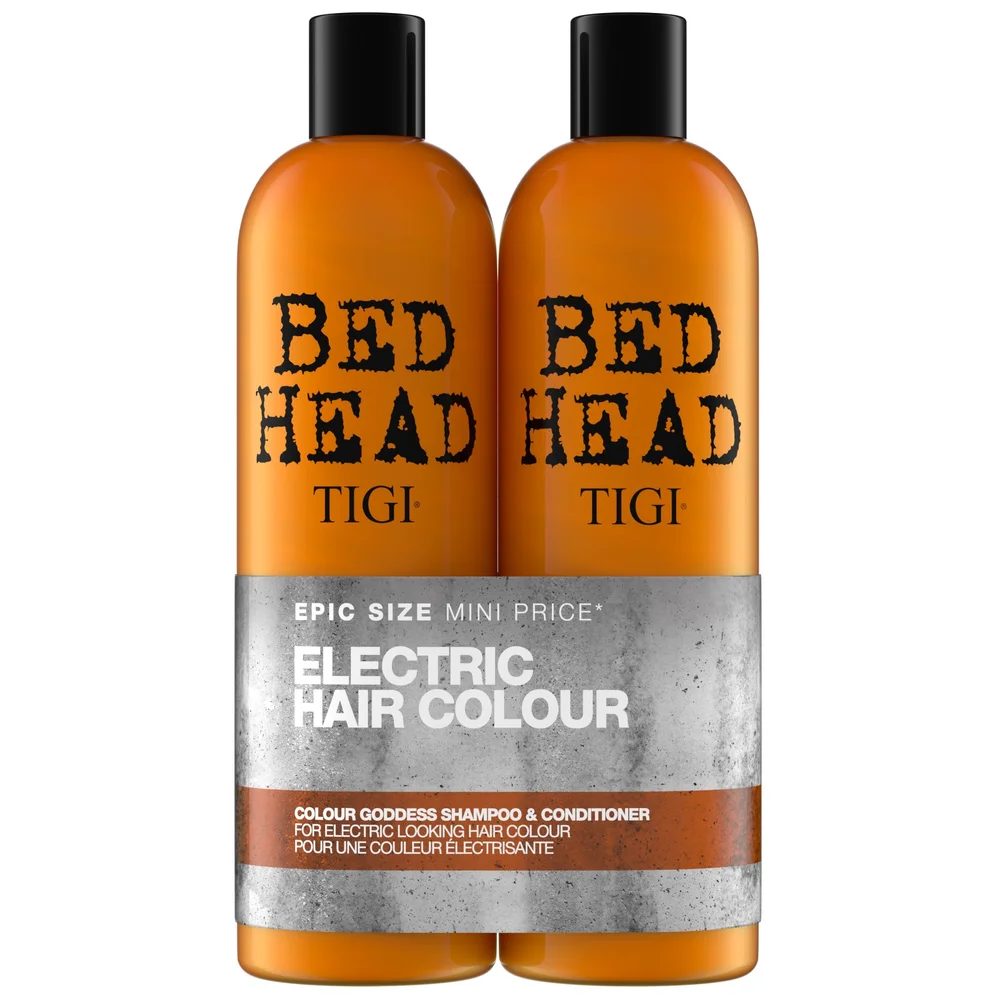 TIGI Bed Head Colour Goddess Tween Set: Shampoo 750ml & Conditioner 750ml Image 1