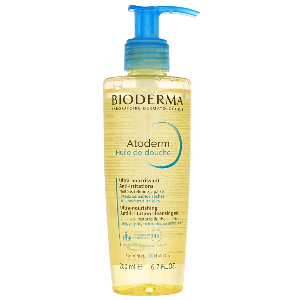 Bioderma Atoderm Huile De Douche: Ultra-Nourishing Anti-Irritation Cleansing Oil 200ml Image 1