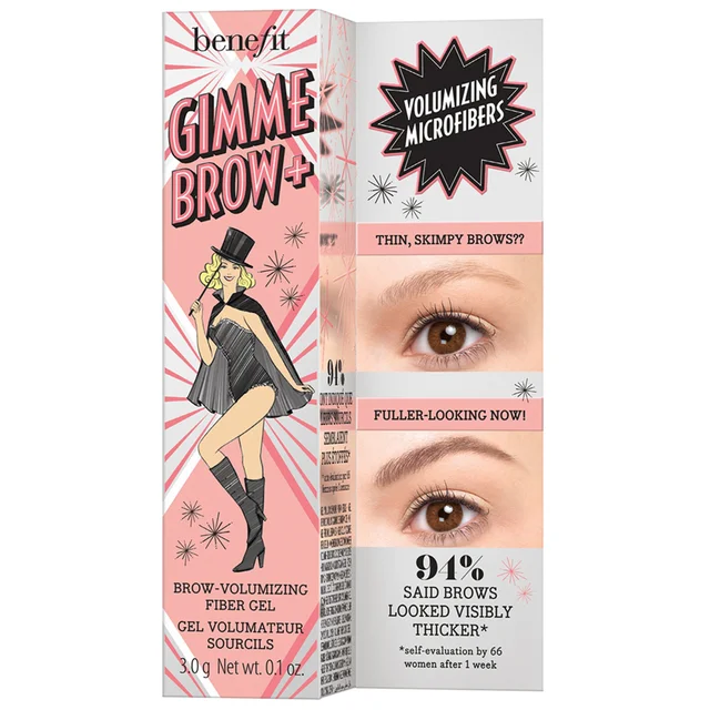 benefit Gimme Brow+ Brow-Volumizing Fiber Gel 3g