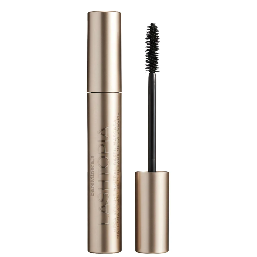 bareMinerals Lashtopia Mega Volume Mineral-Based Mascara Ultimate Black 12ml Image 1