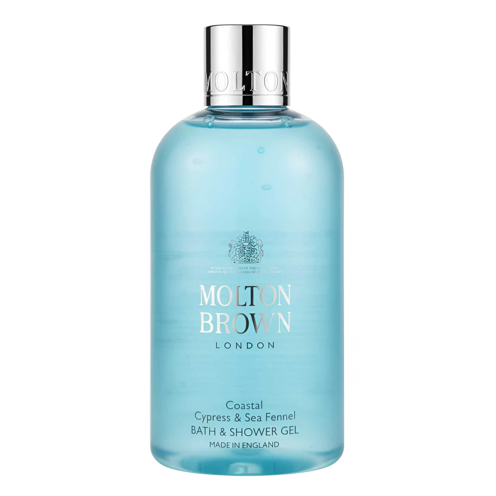 Molton Brown Coastal Cypress & Sea Fennel Bath & Shower Gel 300ml Image 1