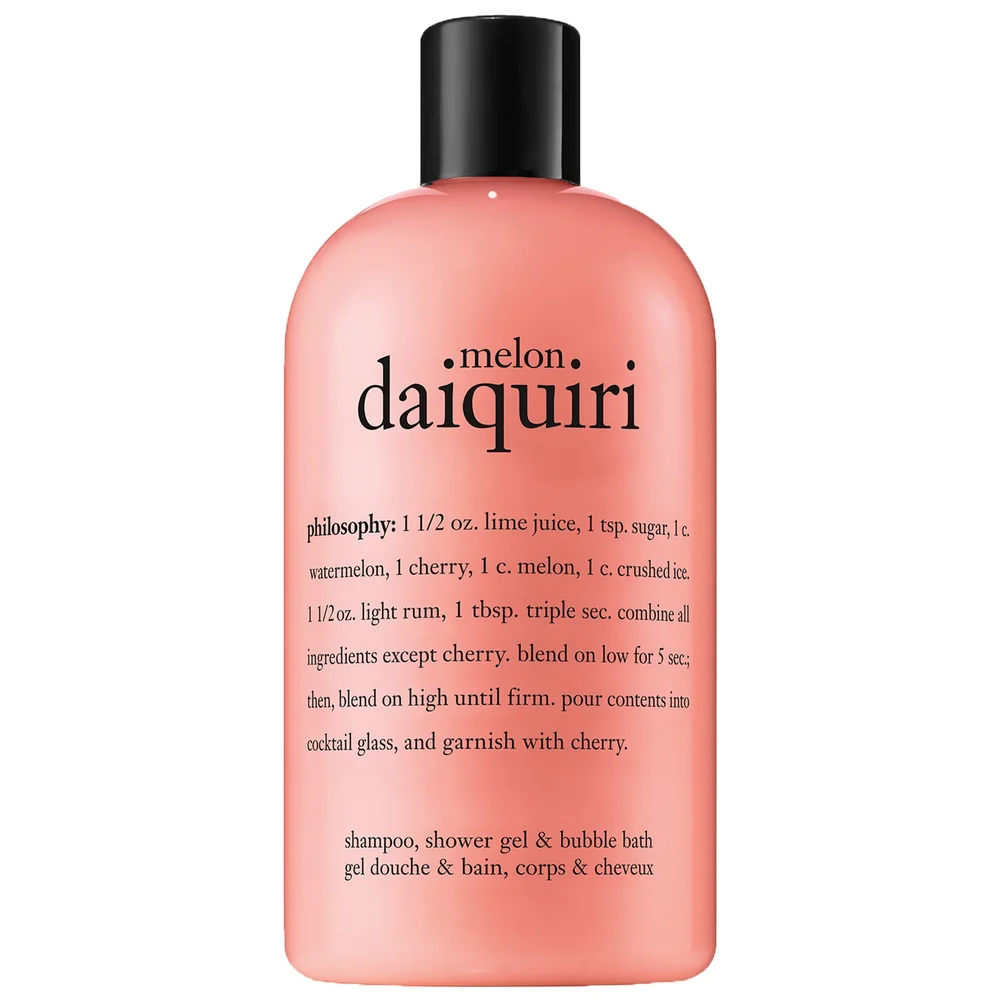 philosophy Bath & Shower Gels Melon Daiquiri Shampoo, Bath & Shower Gel 480ml Image 1