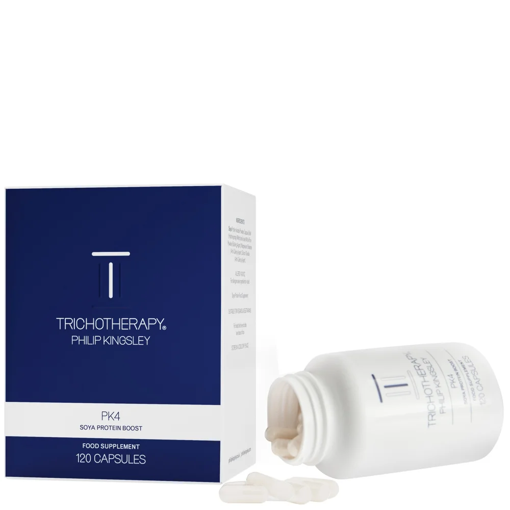 Philip Kingsley Trichotherapy PK4 Soya Protein Boost Nutritional Supplement x120 Capsules Image 1