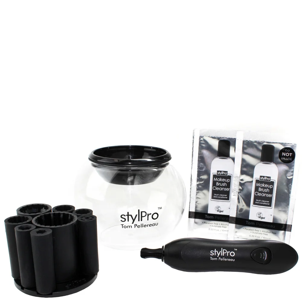 STYLPRO STYLPRO Makeup Brush Cleaner & Dryer With 2 Sachets Image 1