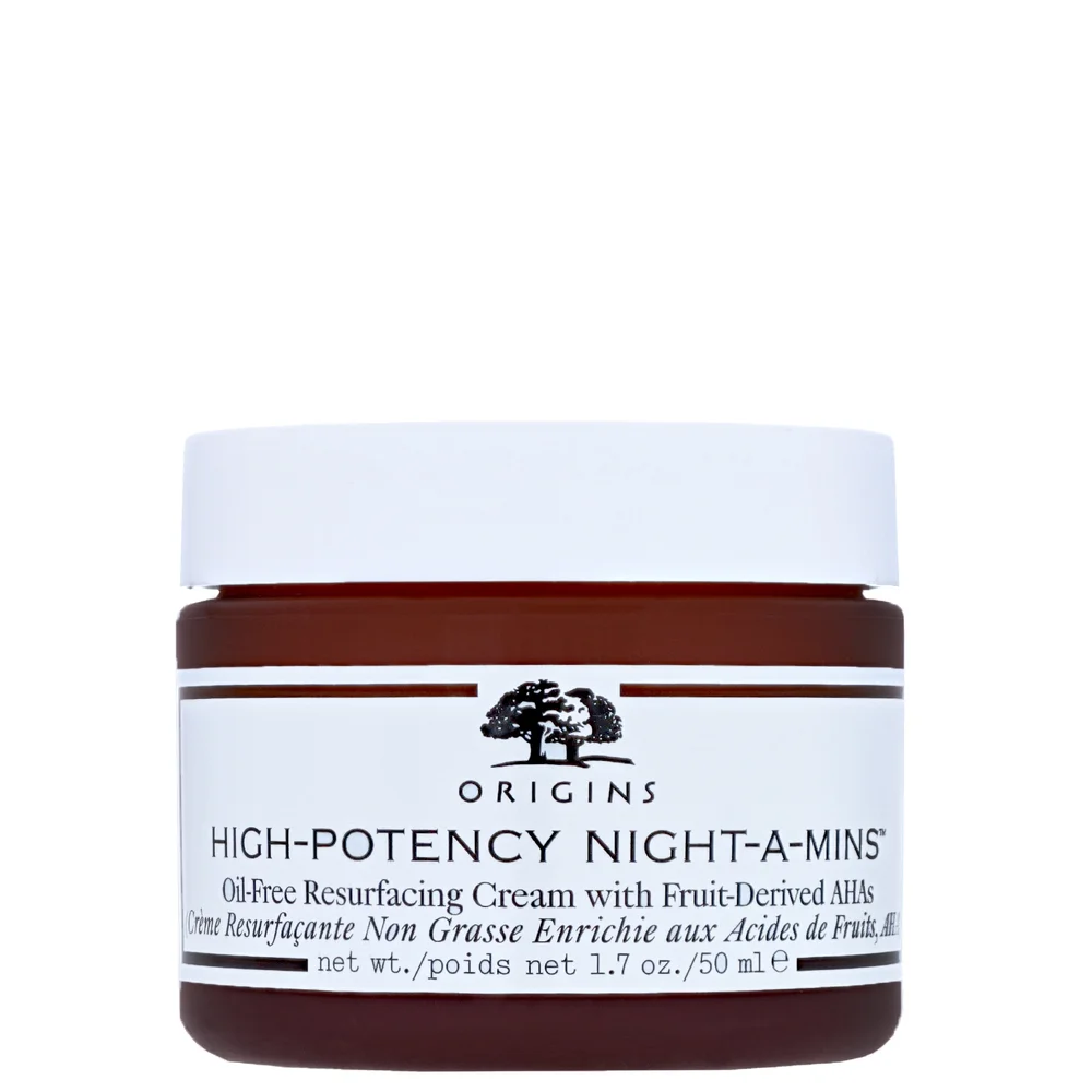 Origins High-Potency Night-A-Mins Oil-Free Resurfacing Cream With Fruit-Derived AHAs 50ml Image 1