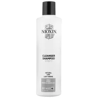NIOXIN 3D Care System System 1 Step 1 Cleanser Shampoo: For Natural Hair With Light Thinning 300ml
