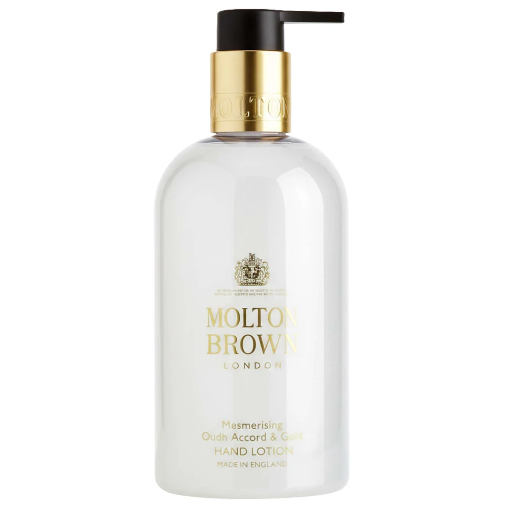 Molton Brown Mesmerising Oudh Accord & Gold Hand Lotion 300ml Image 1