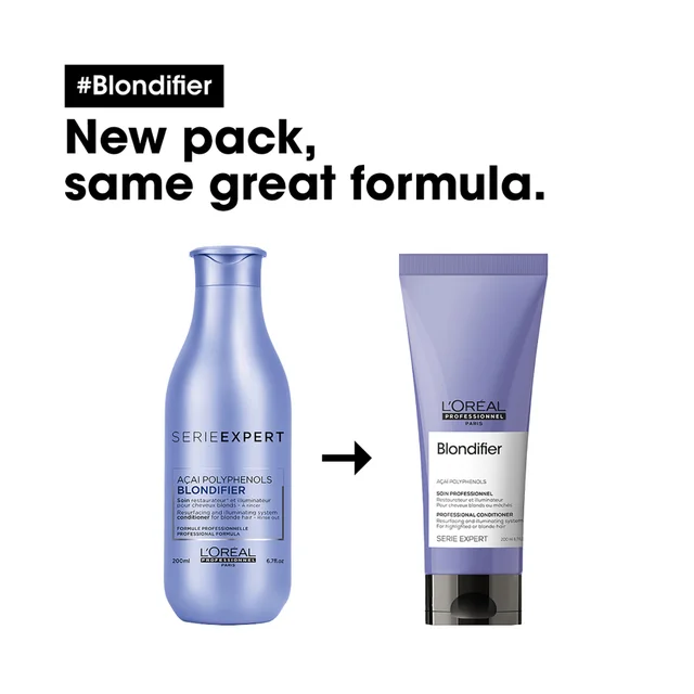 L'Oréal Professionnel SERIE EXPERT Blondifier Resurfacing & Illuminating System Conditioner 200ml