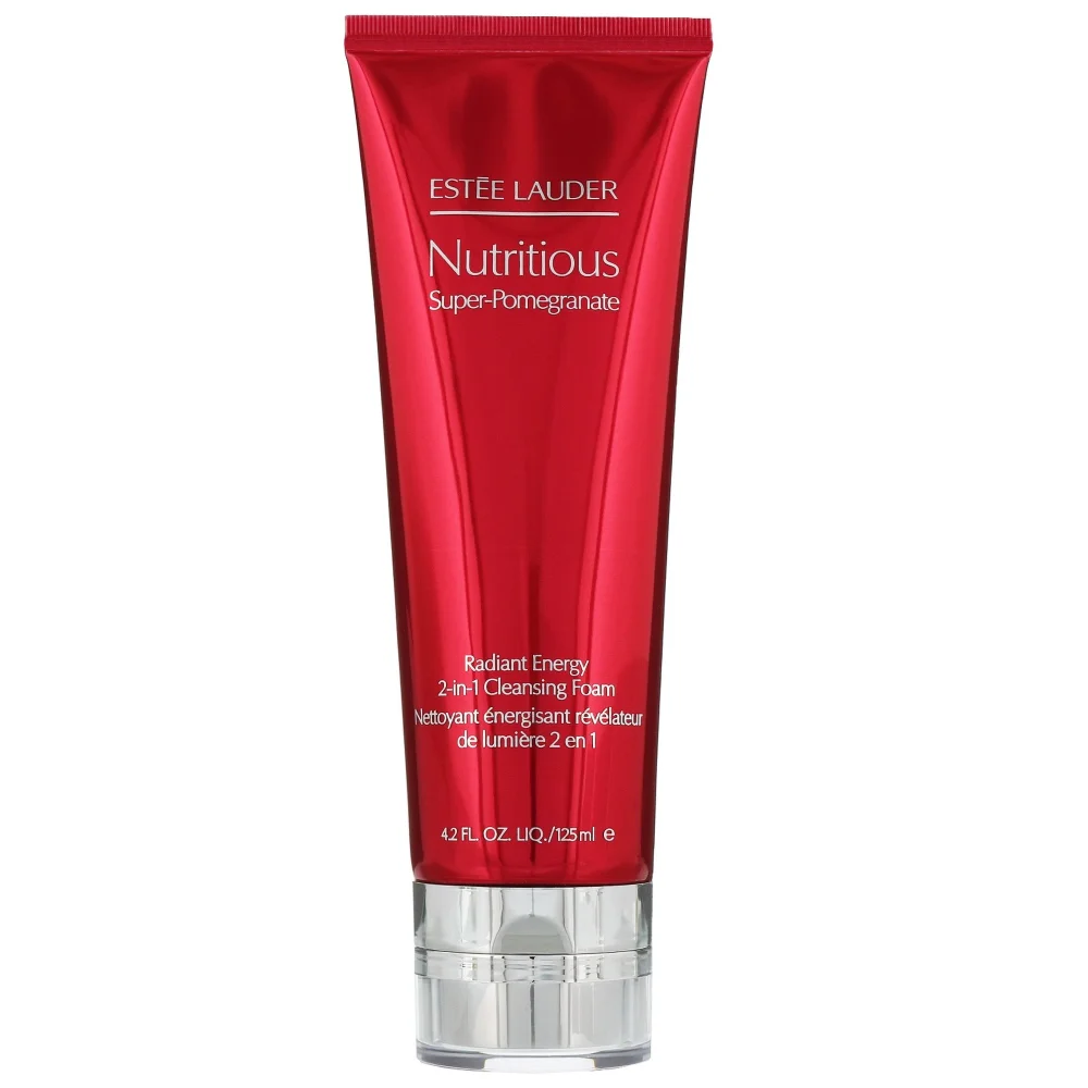 Estée Lauder Cleanser, Toner & Makeup Remover Nutritious Vitality8 Radiant Energy 2-in-1 Foam Cleanser 125ml Image 1