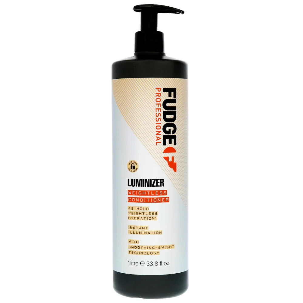 Fudge Professional Conditioner Luminizer Weightless Conditioner 1000ml Image 1