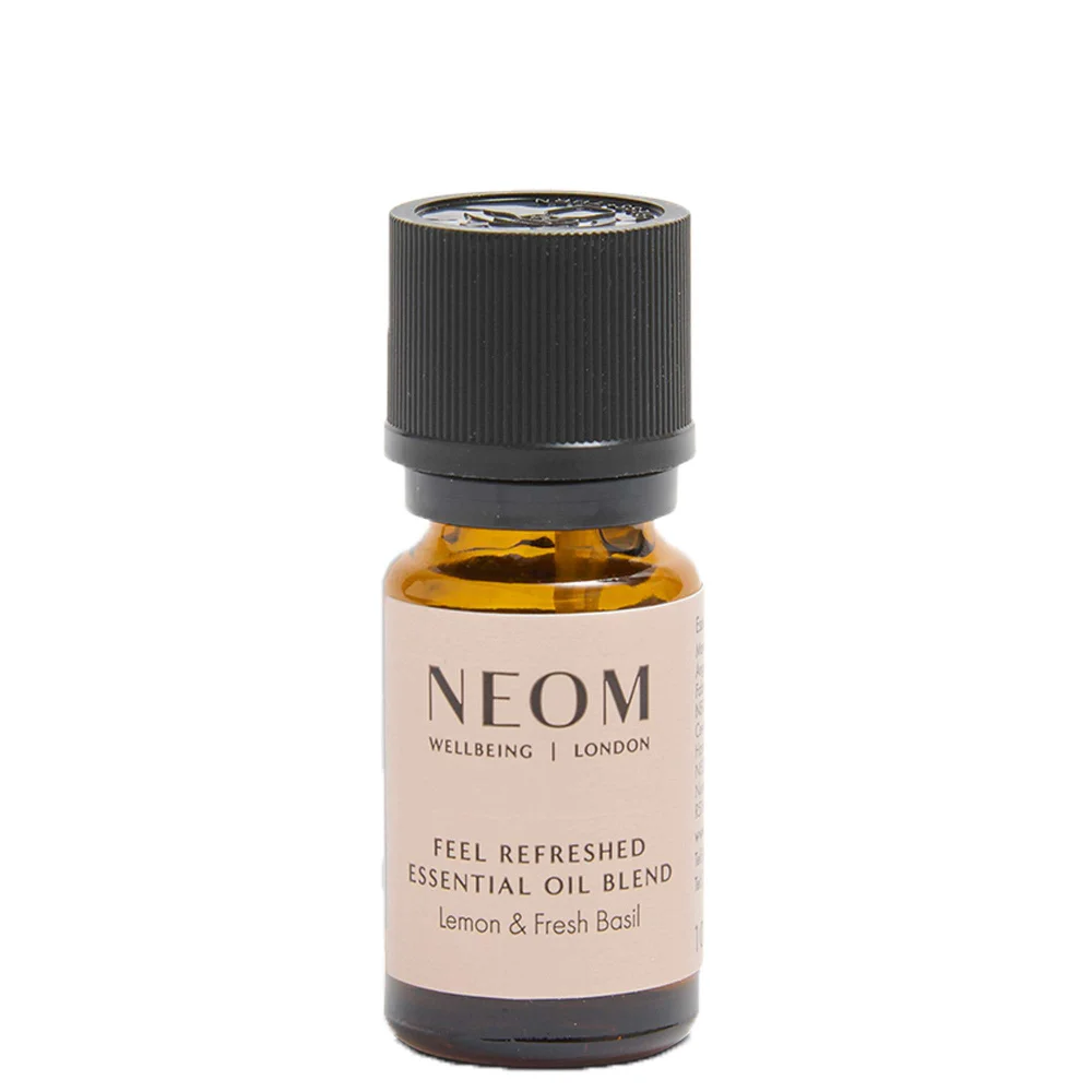 Neom Wellbeing London Scent To Boost Your Energy Feel Refreshed Essential Oil Blend 10ml Image 1
