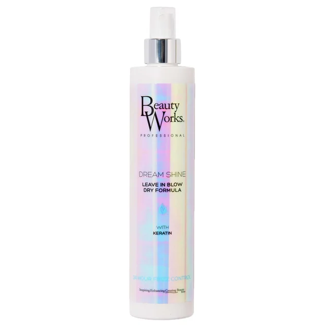 Beauty Works Styling Dream Shine Leave In Blow Dry Formula 300ml