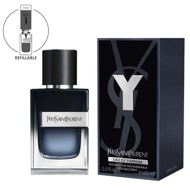 Yves Saint Laurent Y For Men Eau de Parfum Refillable Spray 60ml