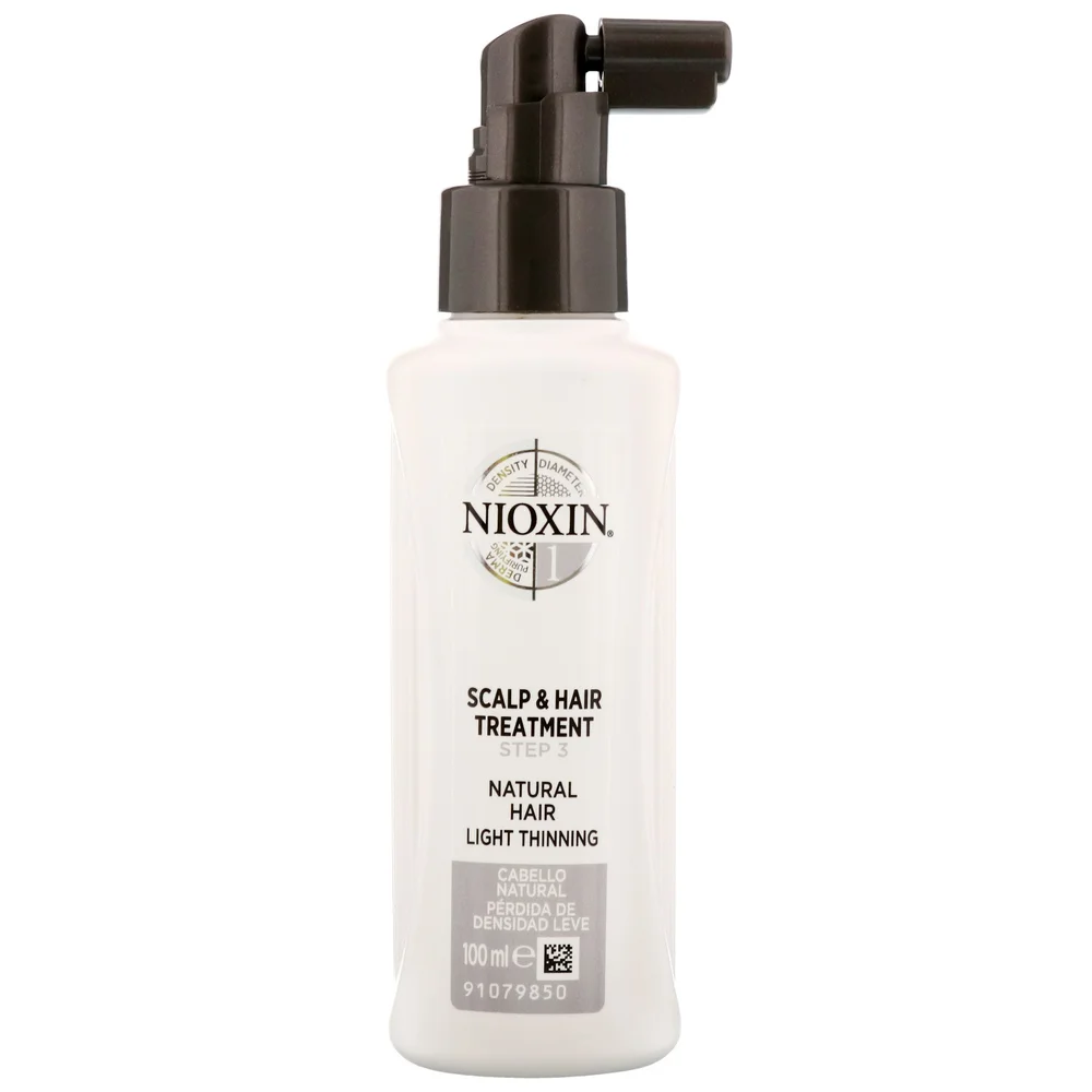 NIOXIN 3D Care System System 1 Step 3 Scalp & Hair Treatment: For Natural Hair With Light Thinning 100ml Image 1