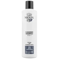 NIOXIN 3D Care System  System 2 Step 1 Cleanser Shampoo: For Natural Hair With Progressed Thinning 300ml