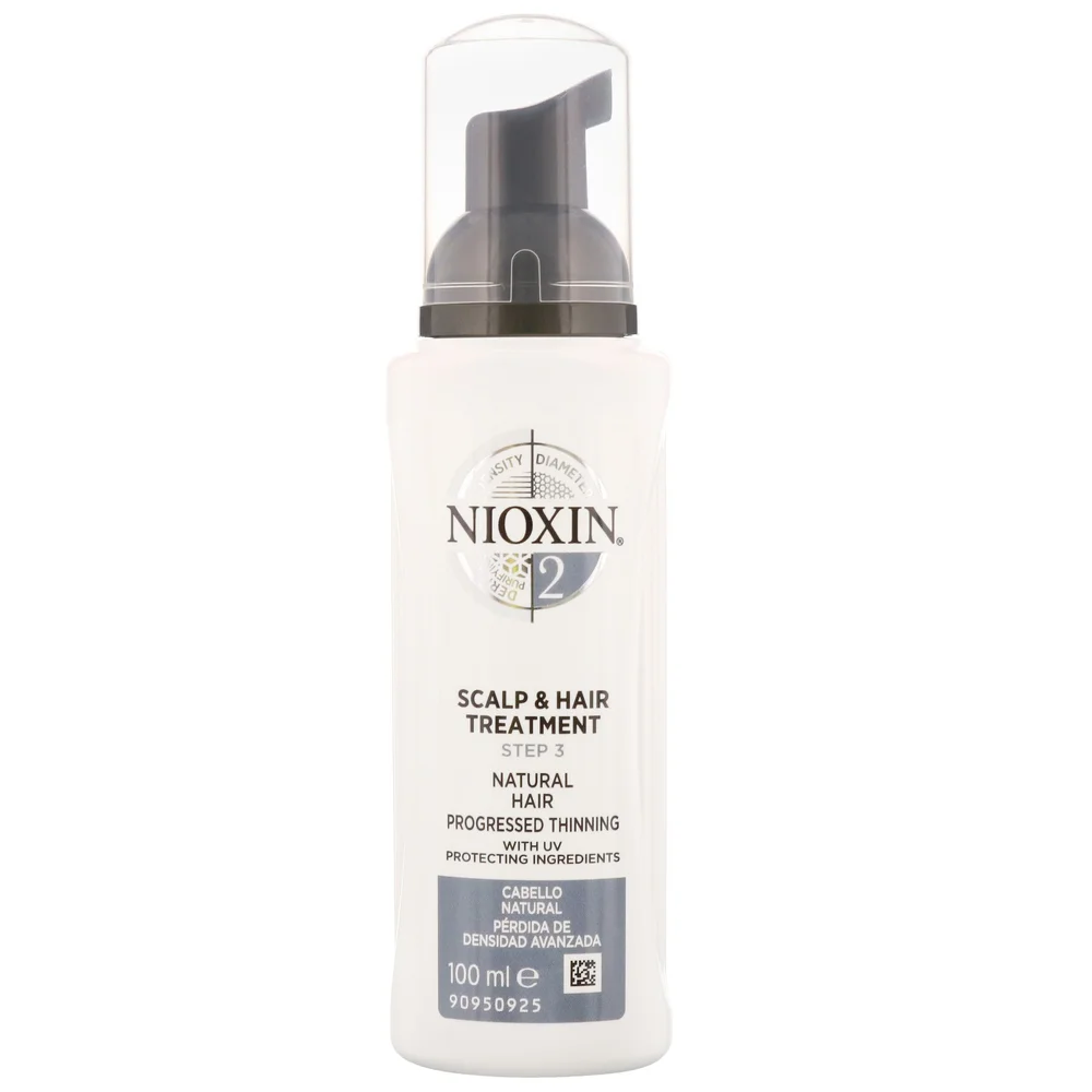 NIOXIN 3D Care System System 2 Step 3 Scalp & Hair Treatment: For Natural Hair With Progressed Thinning 100ml Image 1