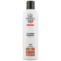 NIOXIN 3D Care System  System 3 Step 1 Color Safe Cleanser Shampoo: For Colored Hair With Light Thinning 300ml