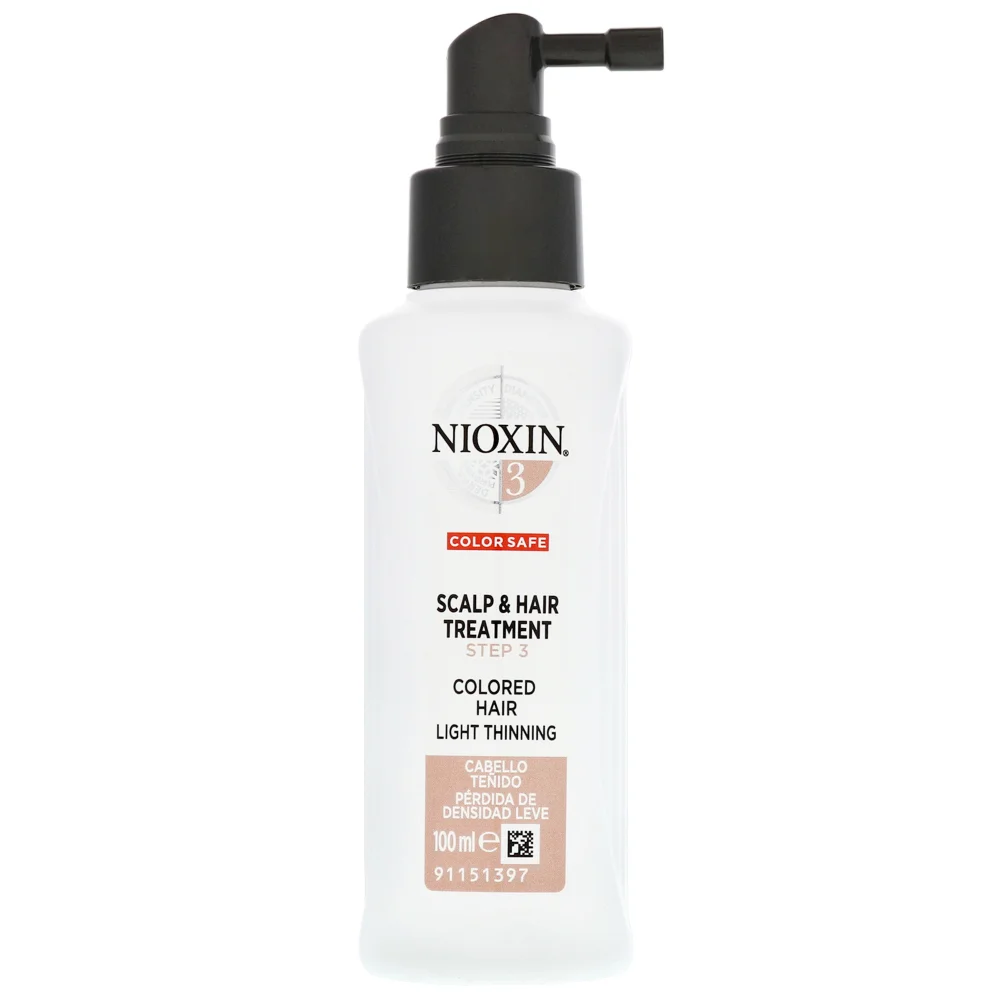 NIOXIN 3D Care System System 3 Step 3 Color Safe Scalp & Hair Treatment : For Colored Hair With Light Thinning 100ml Image 1