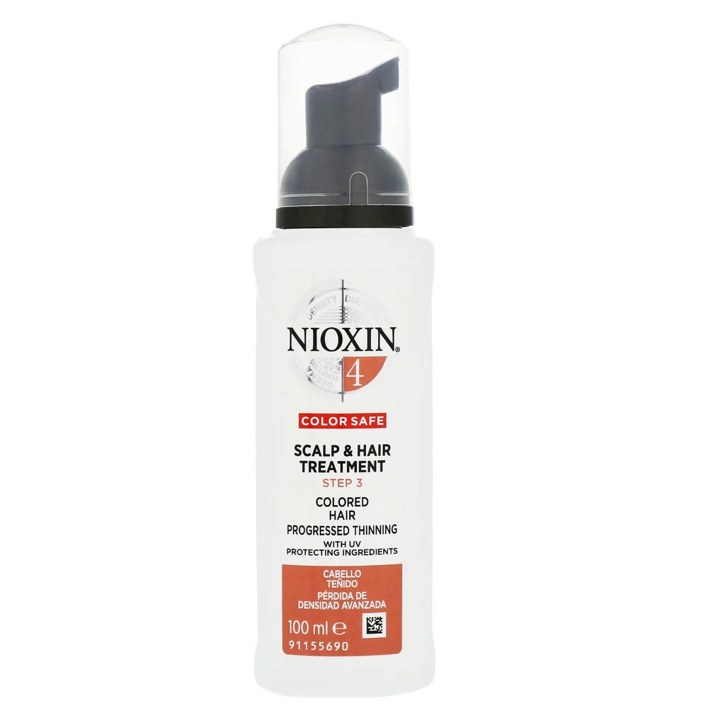 NIOXIN 3D Care System System 4 Step 3 Color Safe Scalp & Hair Treatment: For Colored Hair With Progressed Thinning 100ml Image 1