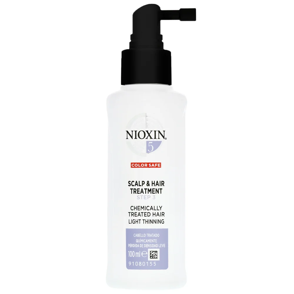 NIOXIN 3D Care System System 5 Step 3 Color Safe Scalp & Hair Treatment: For Chemically Treated Hair With Light Thinning 100ml Image 1