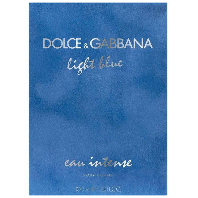 Dolce&Gabbana Light Blue Eau Intense Pour Homme Eau de Parfum Spray 100ml