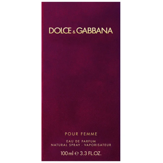 Dolce&Gabbana Pour Femme Eau de Parfum Spray 100ml