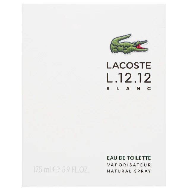 Lacoste L.12.12 Blanc Pour Lui Eau de Toilette Spray 175ml