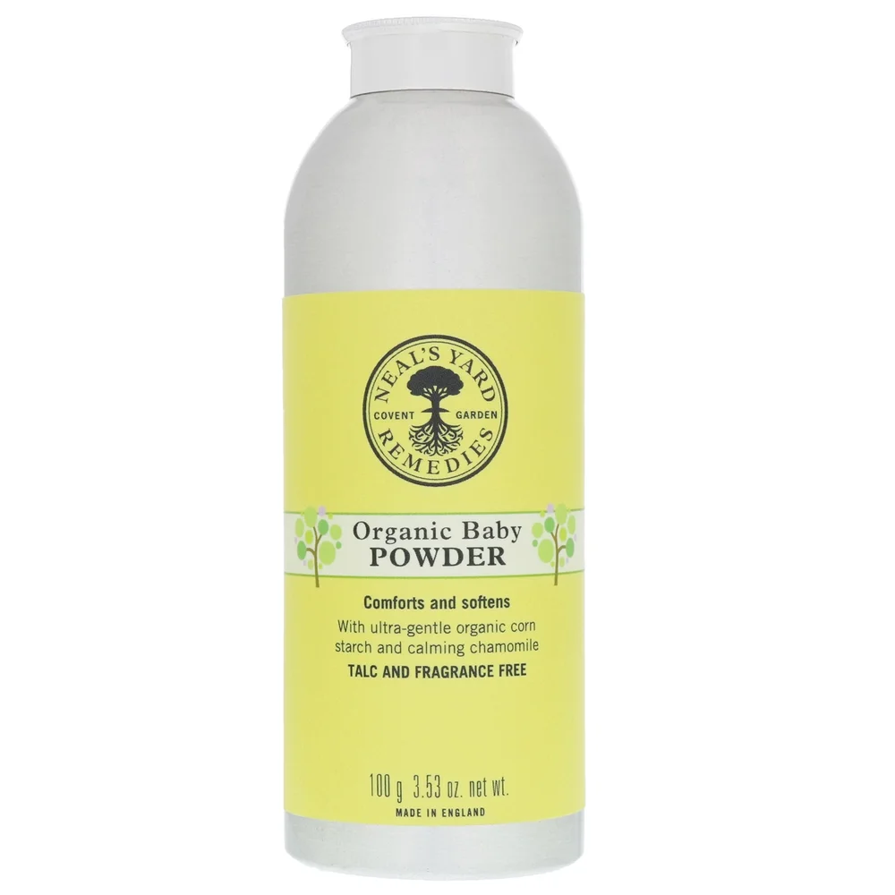 Neal's Yard Remedies Caring For Baby Organic Baby Powder 100g Image 1