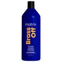 Matrix Total Results Brass Off Shampoo for Lightened Brunette Hair 1000ml - undefined undefined
